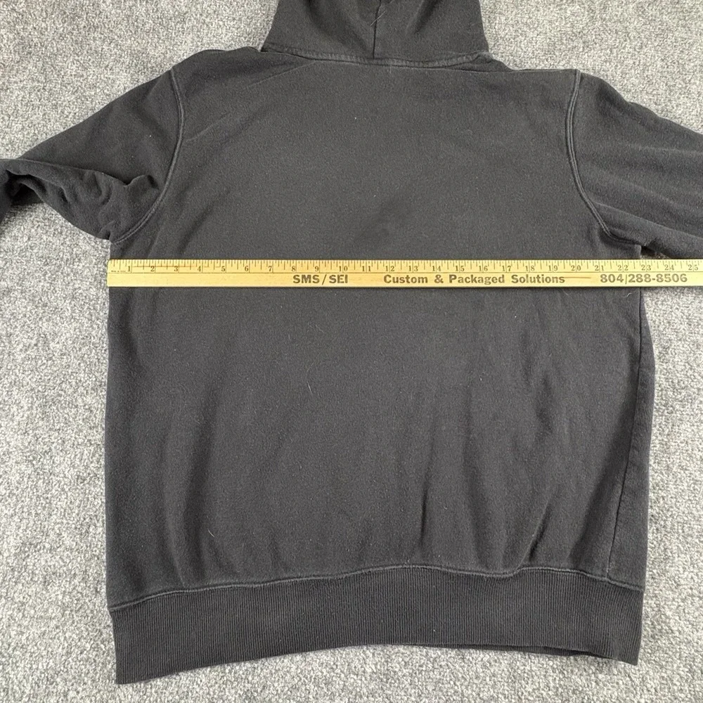 The North Face Hoodie Men M Black Logo Pullover Grunge Streetwear Gorpcore Hike